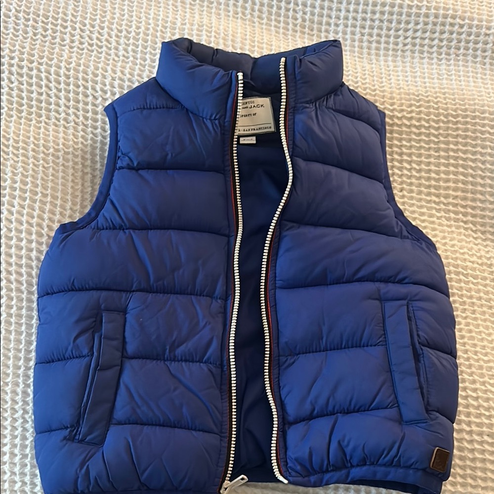 Blue Janie and Jack Puffer Vest